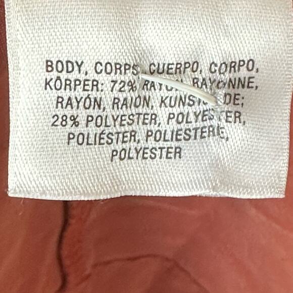 Anthropologie Elevenses Old Town Vest Jacket, Small, Rust - Picture 6 of 7